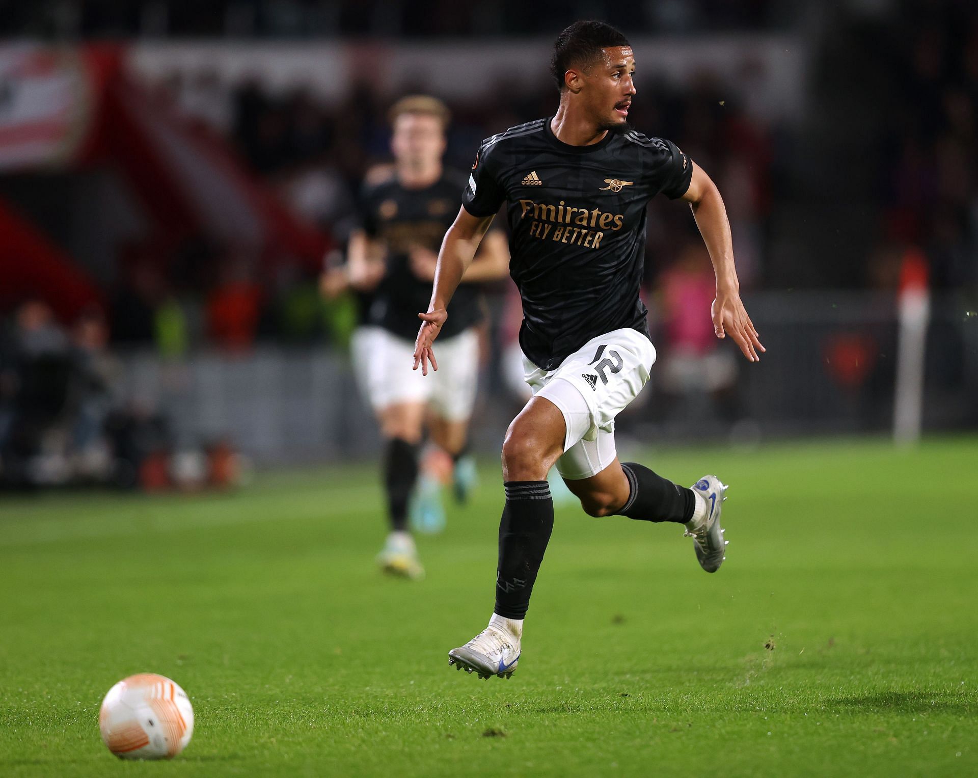 William Saliba is yet to receive a contract extension from Arsenal.
